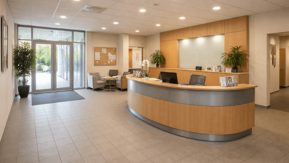 Empfangsbereich SEO Agentur in Erfurt